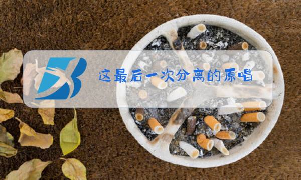 这最后一次分离的原唱图片
